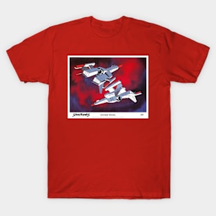 Official Rankin/Bass' Silverhawks Combat drone T-Shirt